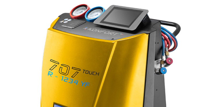 Maszyna obsługi klimatyzacji z gazem R1234yf